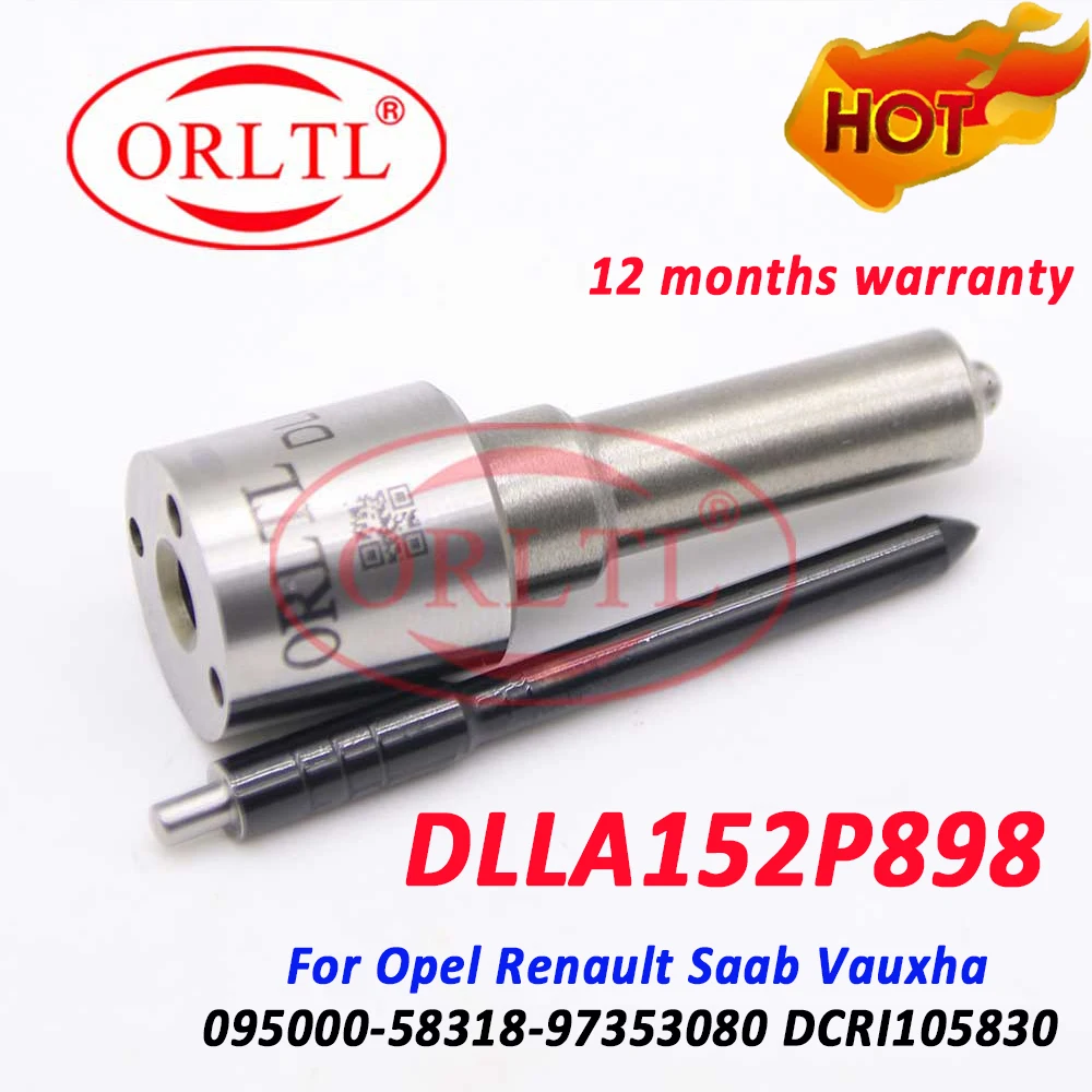 

DLLA152P898 Diesel Injector Nozzle 152P898 For CR 095000-583# 095000-58318-97353080 DCRI105830 For Opel Renault Saab Vauxha