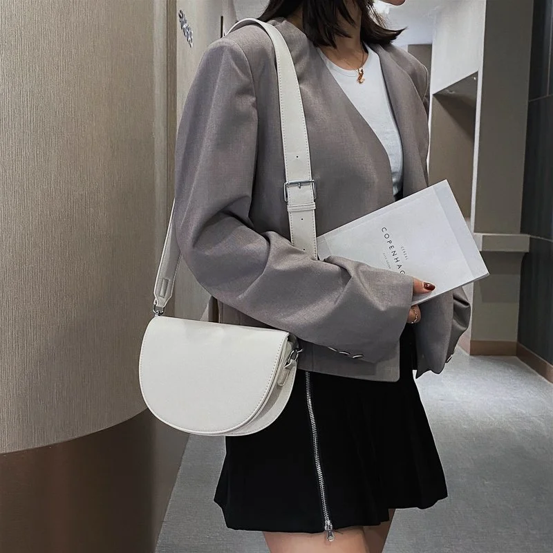 Women's Retro Luxury Solid Color Small Shoulder Bag Fashion Fresh Underarm Handbag for Femele Travel Free Shipping сумка женская