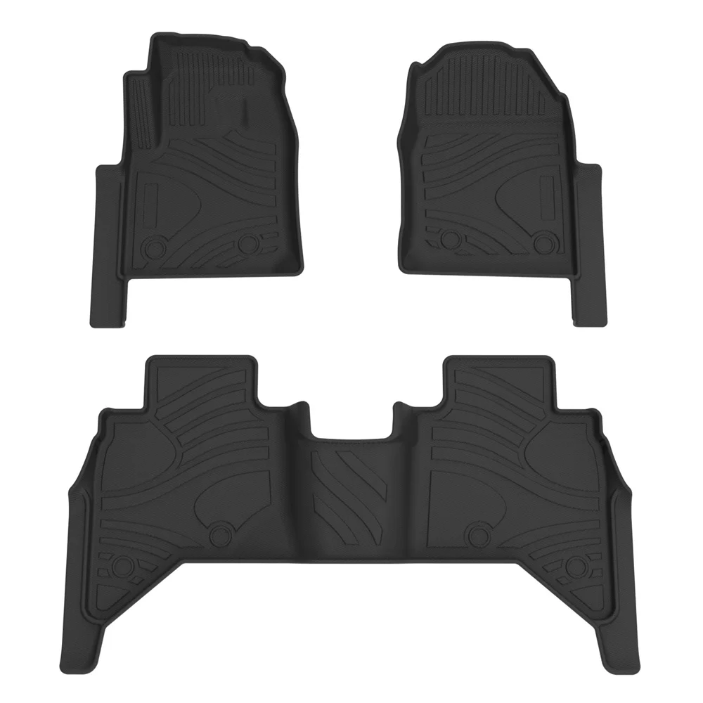 

Hot Sale High Quality LHD RHD 3D TPE Car Floor Mat Use For Isuzu D-MAX 2020-2021 HJ