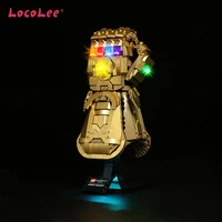 locolee led light kit for 76191 infinity gauntlet collectible model toy only light no building blocks