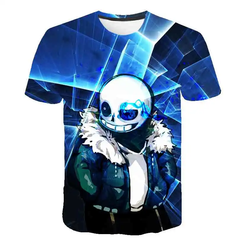 

Undertale T-shirt Game 3D Print Streetwear Fashion Kids Short Sleeve T Shirt Children Boys Girls Tees Tops Sans Kids Clothing