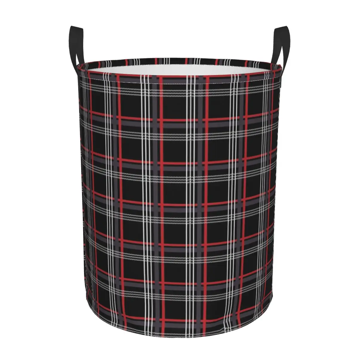 

GTi Tartan Dirty Laundry Baskets Foldable Large Waterproof Clothes Toys Sundries Storage Basket Waterproof Bucket For Home Kids