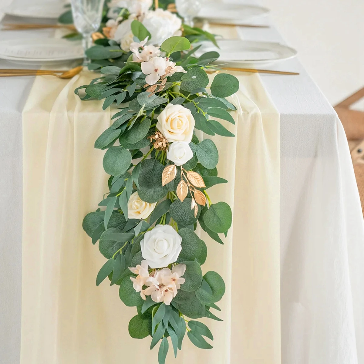 Марлевая скатерть украшение для обеденного стола дома свадьбы дня рождения