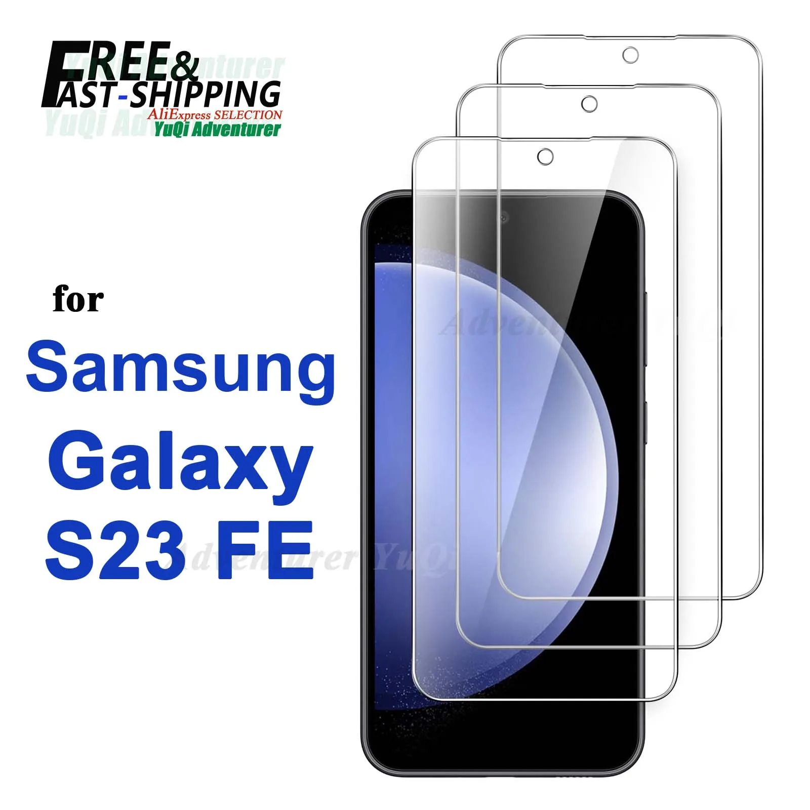 Защитная пленка для экрана Galaxy S23 FE Samsung, закаленное стекло ...