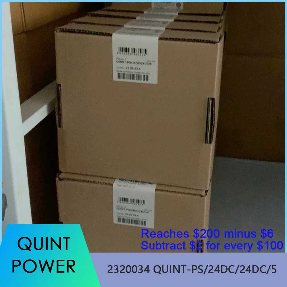 

High Quality 2320034 QUINT-PS/24DC/24DC/5 QUINT POWER For Phoenix DC/DC Converter 24VDC/5A Fast Ship