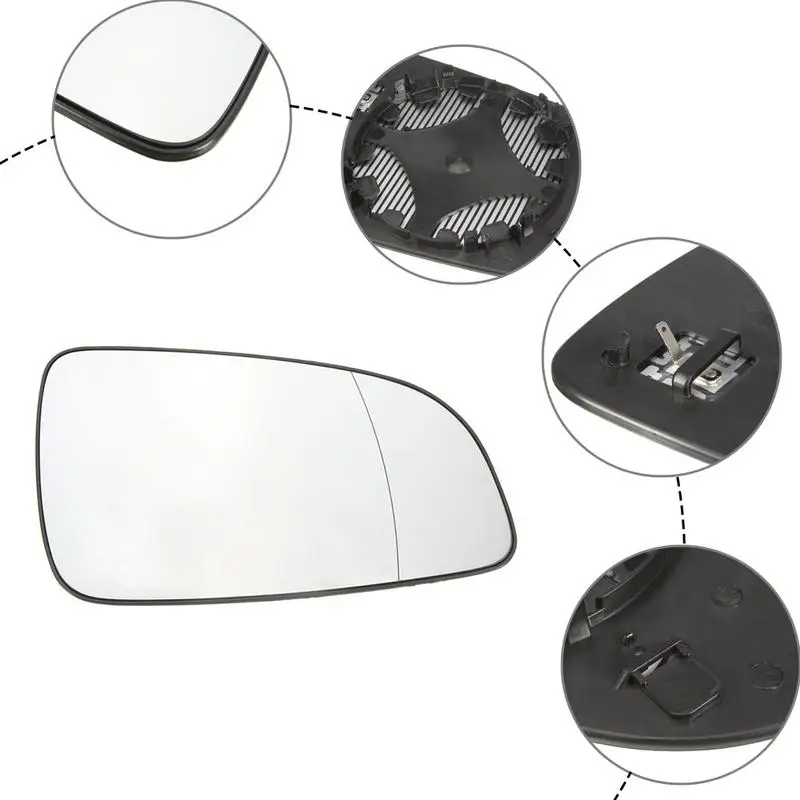 

Car Heated Rearview Mirror Glass Lens For Vauxhall H Mk5 Reversing Reflector Glass Left/Right Mirror Glass Car Supplies