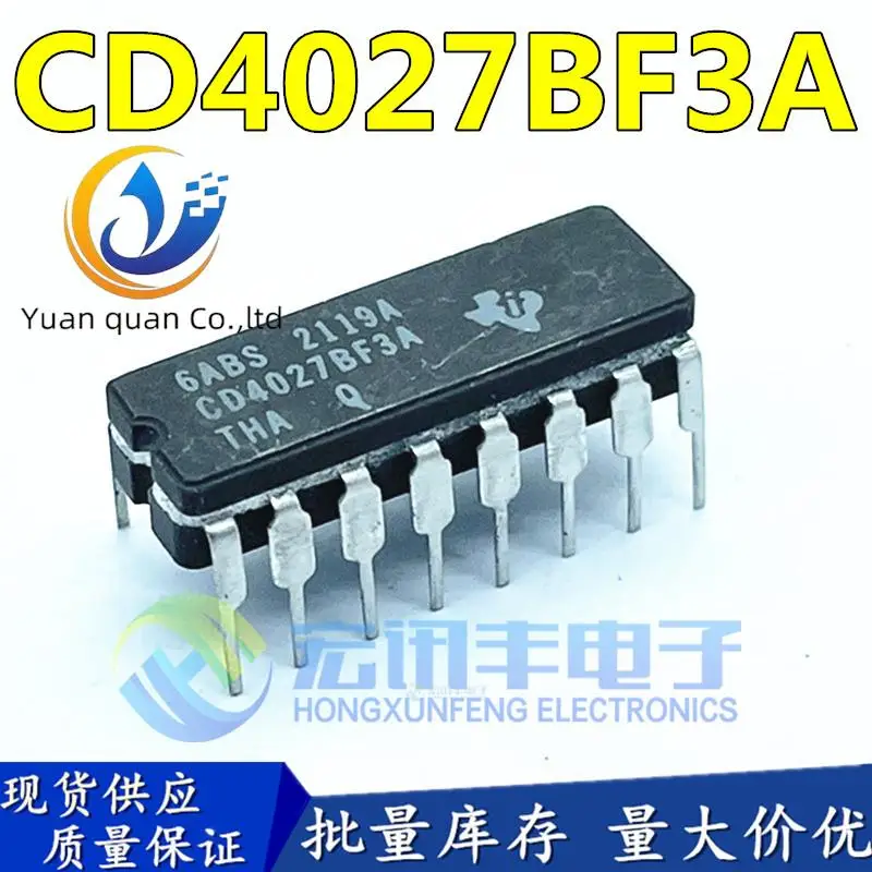 

10 шт. Оригинальный Новый CD4027BF CD4027BF3A CD4027BMJ фотокерамический