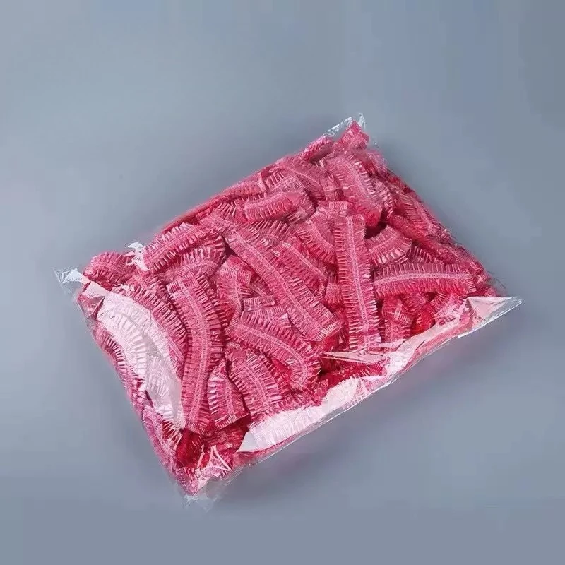 

50 шт. одноразовые водонепроницаемые шапочки для душа eTya