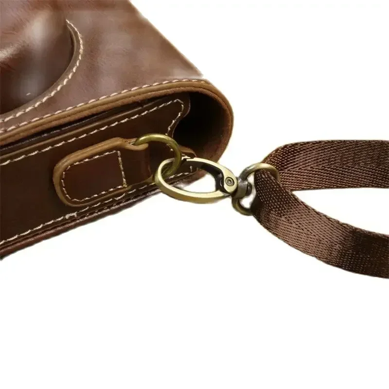 Сумка из искусственной кожи для Фотоаппарата Sony ZV-1II кожаный чехол цифровой