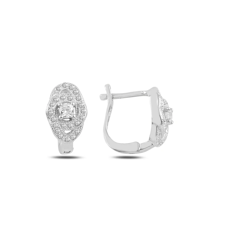 

Серебро 925 пробы с цирконием, кубического циркония J серьги