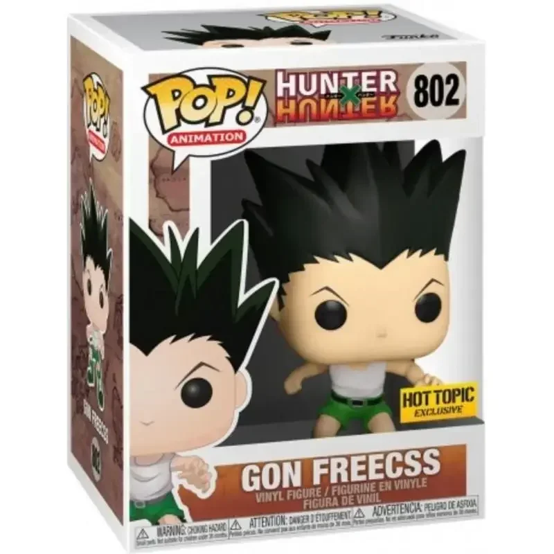 Funko POP Animation Hunterx Hunter GON FREECSS 802. # Виниловые фигурки кукол экшн-игрушки коллекция - Цена: 1886