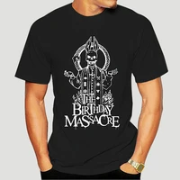 the birthday massacre priest custom mens fashion black tee short sleeve cotton t shirt 7264x