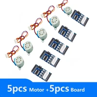 5v12v dc miniature permanent magnet micro 5ps stepper motor and board for home appliance support