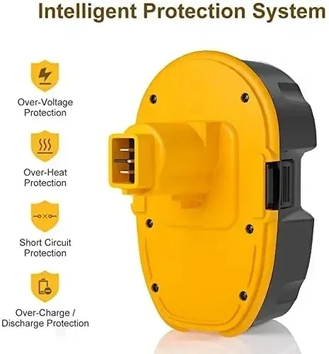 100% 18V 6800mAh Ni-MH DC9096 сменная батарея для Dewalt DE9098 DE9095 DE9096 DW9096 аккумулятор