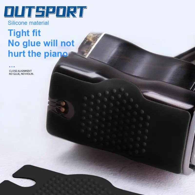 

1 шт., силиконовая Нескользящая Накладка для Erhu / Gaohu / Zhonghu Erhu