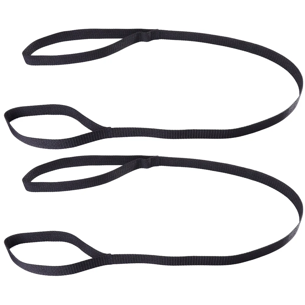

2 Pcs Leg Lifting Belt Household Strap Weight Straps Multifunction Folding Polyester Outdoor Elderly
