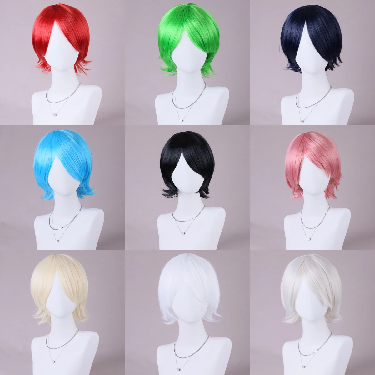 Синтетический парик блонд цвет в ассортименте