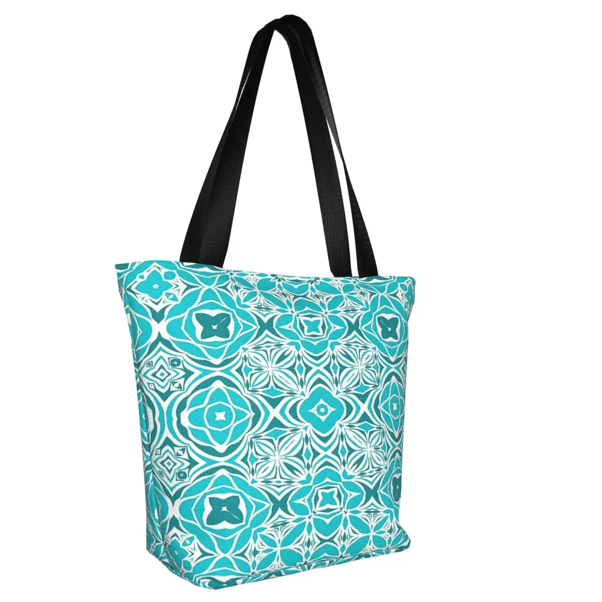 Повседневная Сумка-тоут на плечо яркая вместительная сумка-шоппер с карманом