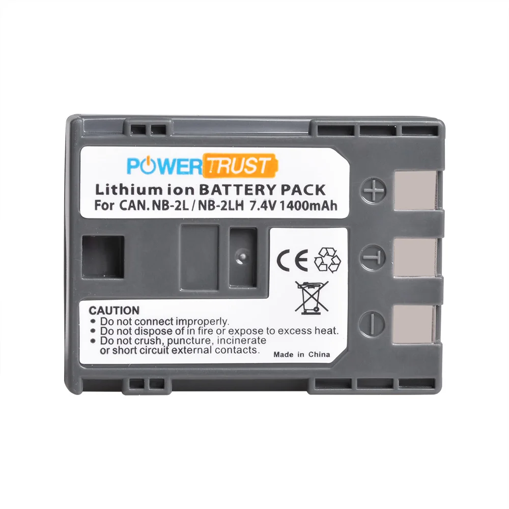 Аккумулятор для Canon PowerShot G7 G9 S30 S40 S45 S50 S60 S70 S80 Rebel XTi XT EOS 350D 400D