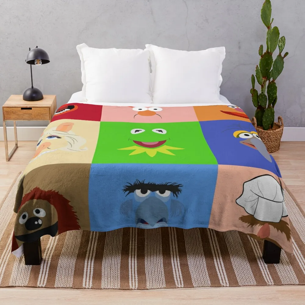 

Muppets Throw Blanket Fleece