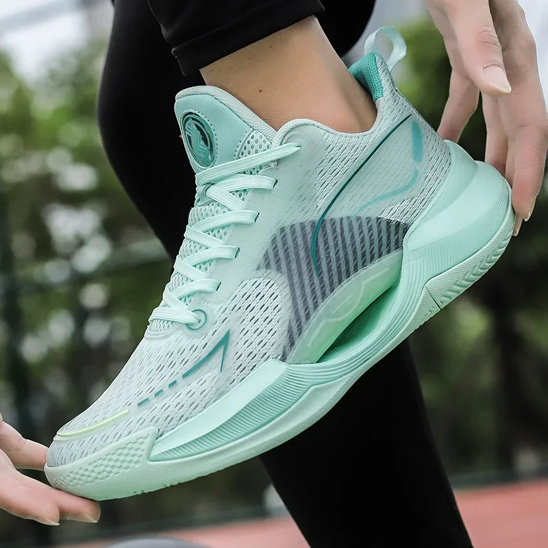 Супер оригинальная обувь для баскетбола мужская флуоресцентная амортизирующая