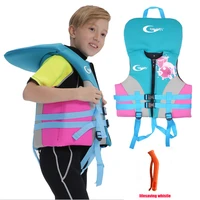 2022 new children cartoon printing buoyancy clothing swimming pool floating safety vest neoprene children swimming life jacket