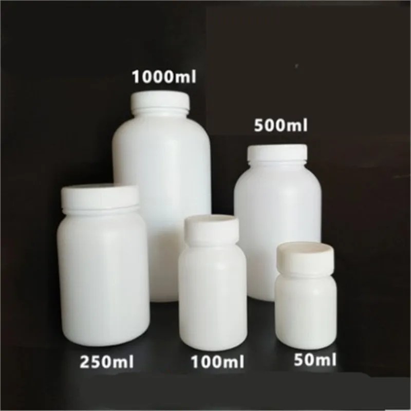 

white plastic wide mouth bottle with inner cover,reagent bottle 50ml 100ml 250ml 500ml 1000ml