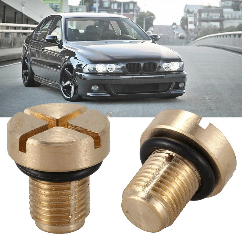

Radiator Hose Bleed Vent Screw Plug Bleeding for BMW 3 Series E30 E36 E46 Mini 17111712788 Car Accessories