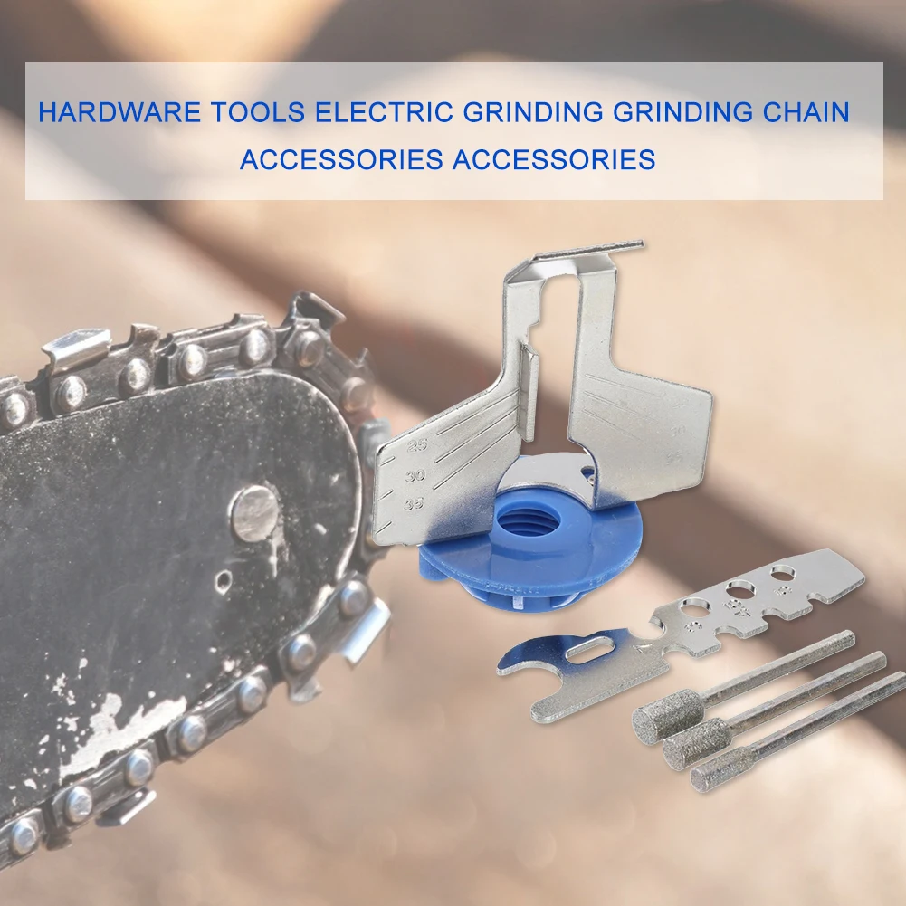 

Garden Tool Electric Grinder Accessories Electric Sharpening Attachment Grinder Chain Saw Tooth Grinding Garden Tool Kit