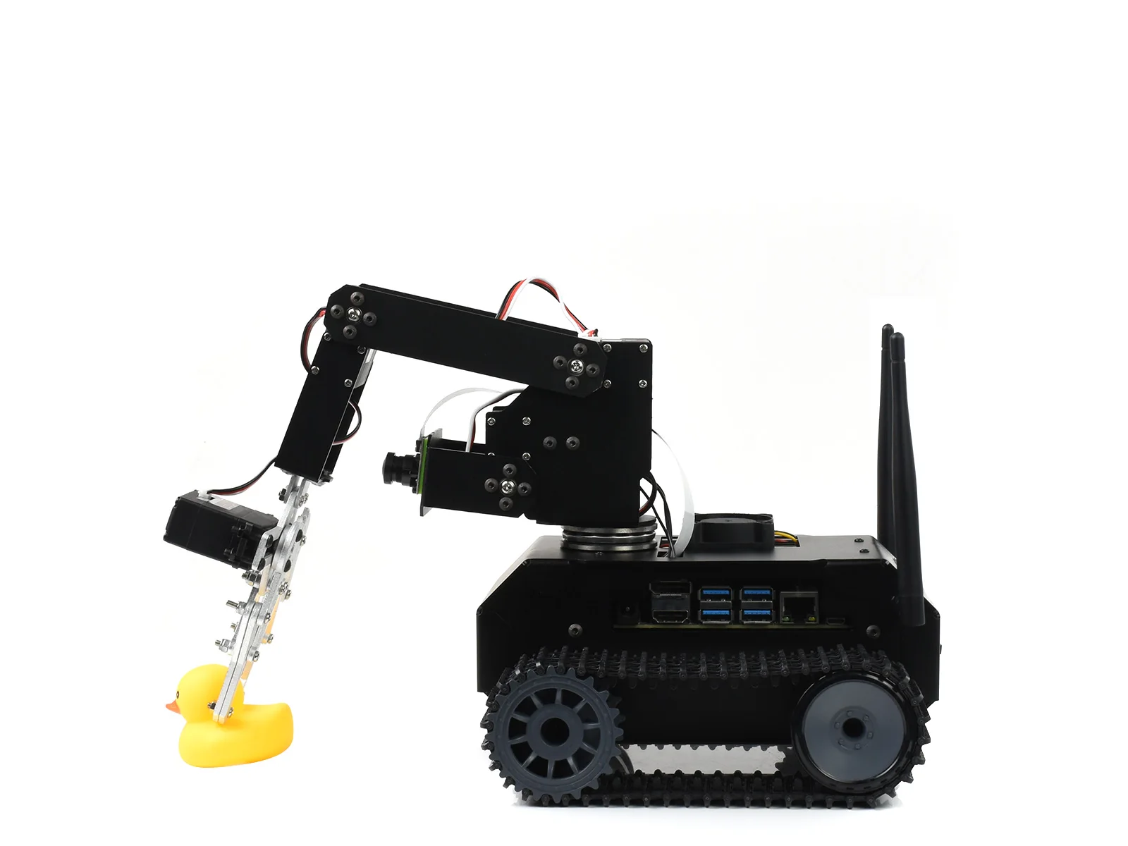 

JETANK AI Kit, AI Tracked Mobile Robot, AI Vision Robot, Waveshare Jetson Nano Dev Kit/Jetson Nano Developer Kit (optional)