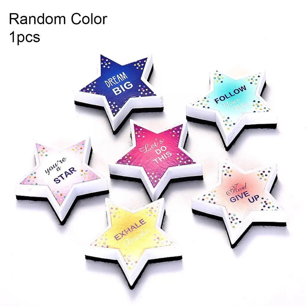 

1pcs Five-pointed Star Magnetic Whiteboard Eraser Dry School Wipe Accessories Supplies Marker Office Cleaner Blackboard K2x8