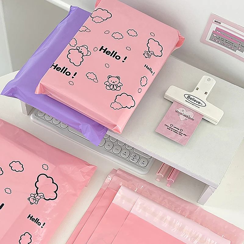 10 шт. водонепроницаемые самоклеящиеся пакеты для доставки