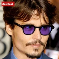 small square steampunk sunglasses men fashion purple blue lens brand designer vintage punk sun glasses for male lentes de sol
