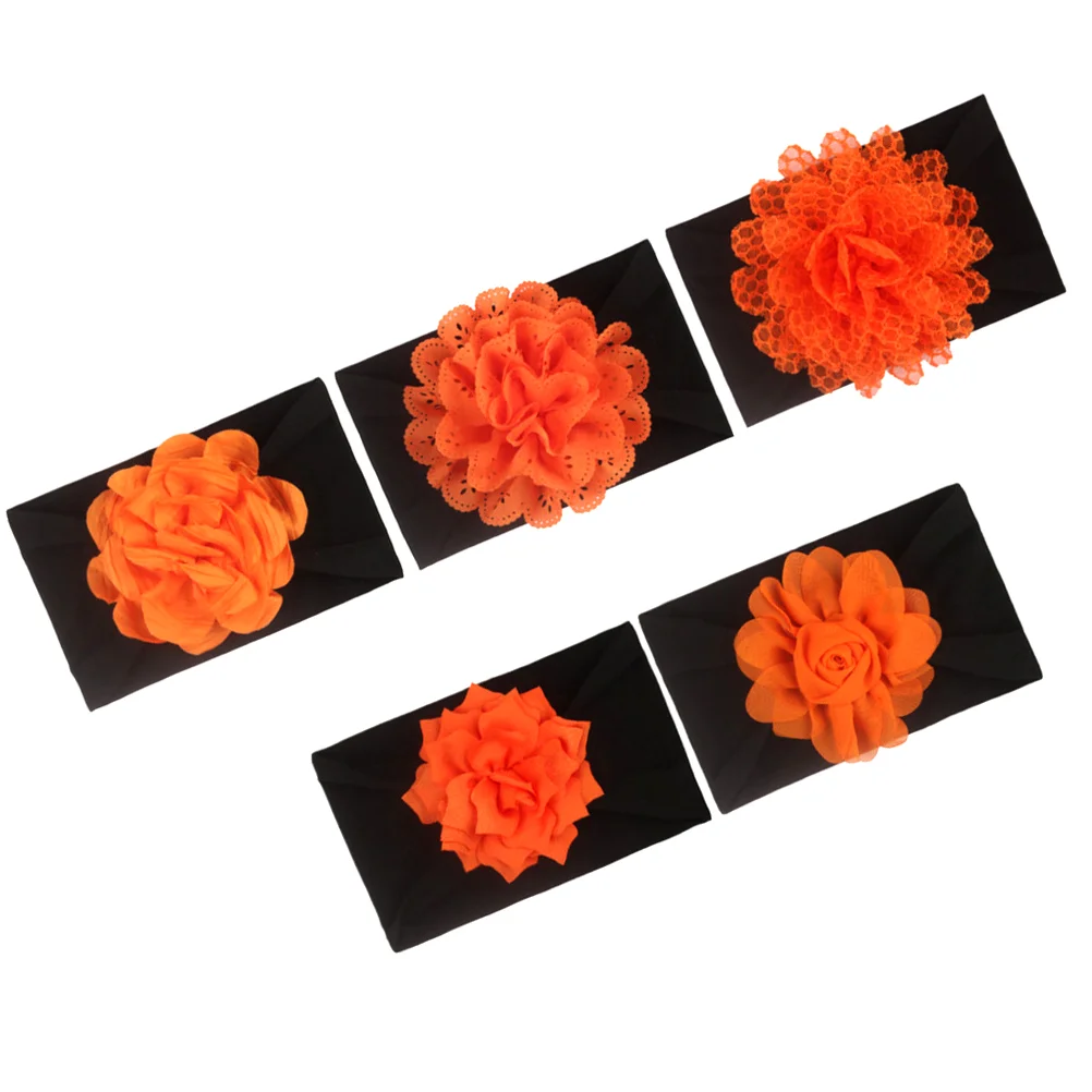 

Headband Party Floral Toddler Baby Headbands Flower Cotton Costume Props Supplies Bow Infant