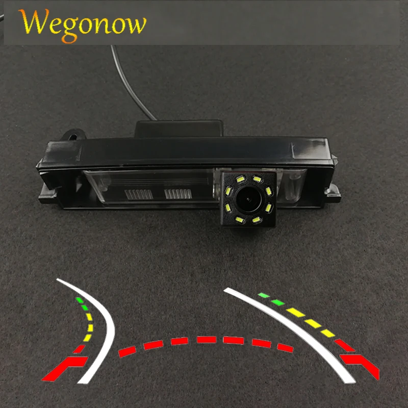 Беспроводная задняя камера HD с динамическим ночным видением и широким углом обзора Fisheye 8 12 LED для Toyota RAV4 2009 2010 2011 2012 Chery Tiggo Rely X5 A3.