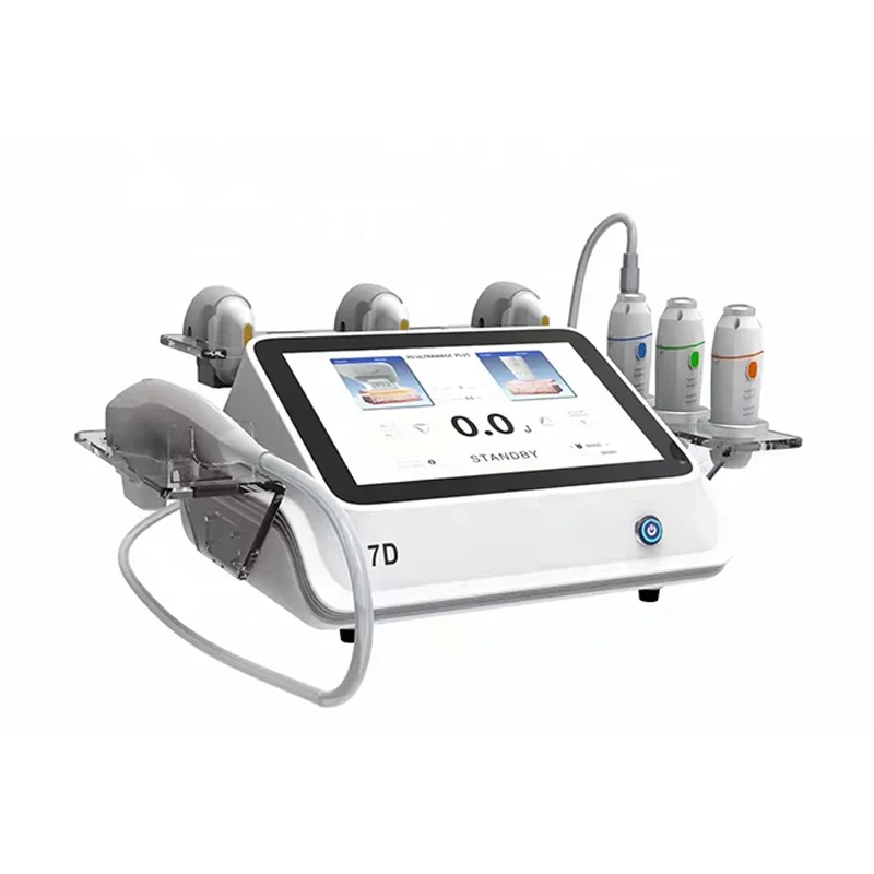 

2 In 1 Face Lifting 7d 3d 4d 5d Hifu Portable Skin Tightening radar caving Beauty Machine