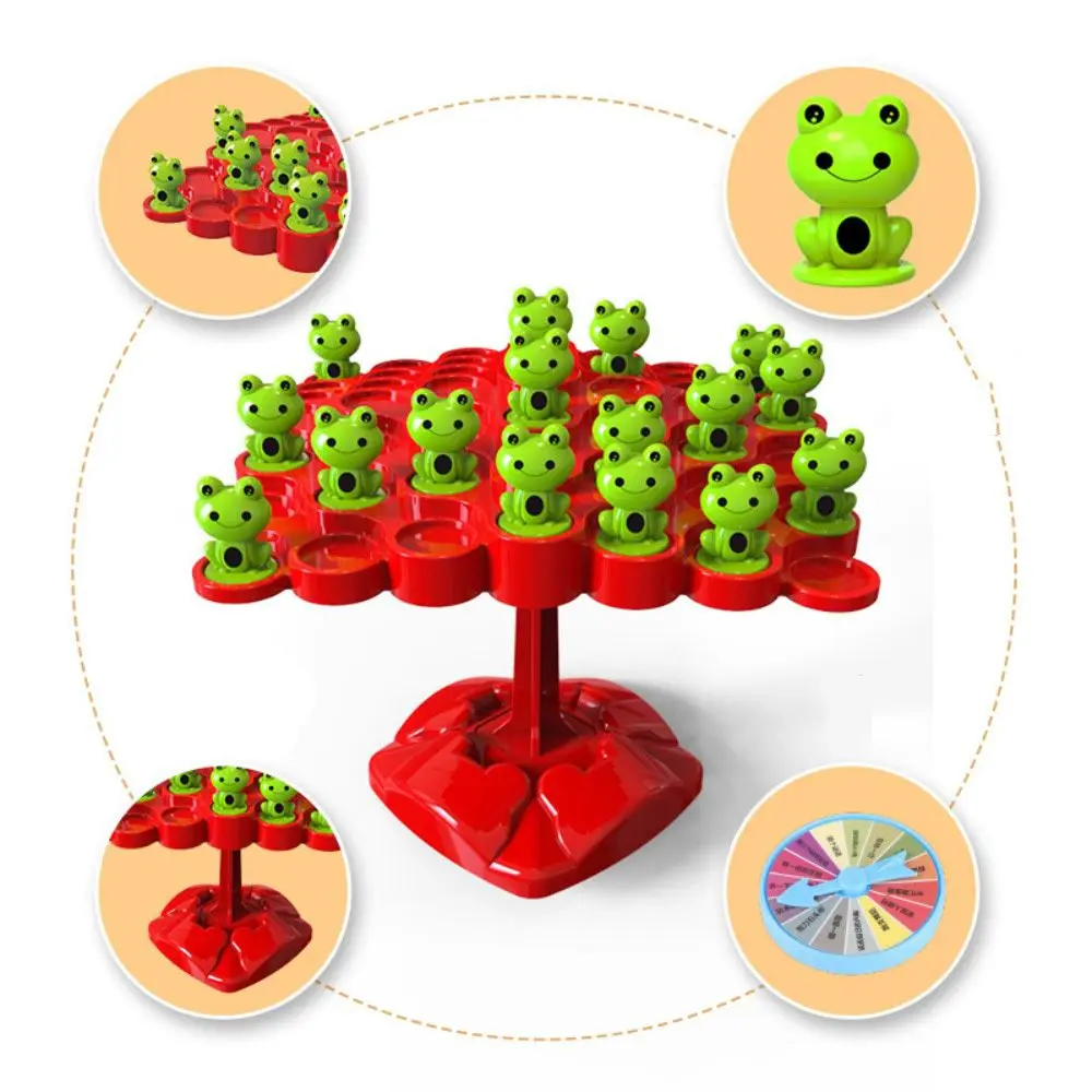 

Детские хобби Монтессори Дошкольная математическая игрушка родитель-ребенок лягушка балансировочное дерево обучающие игрушки