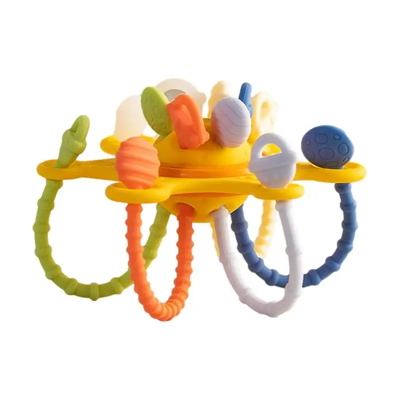 

Silicone Toddler Sensory Toys Pull String Toy For Skill Development Toddler Teething Toys Educational Motor Skills Toys For Boys