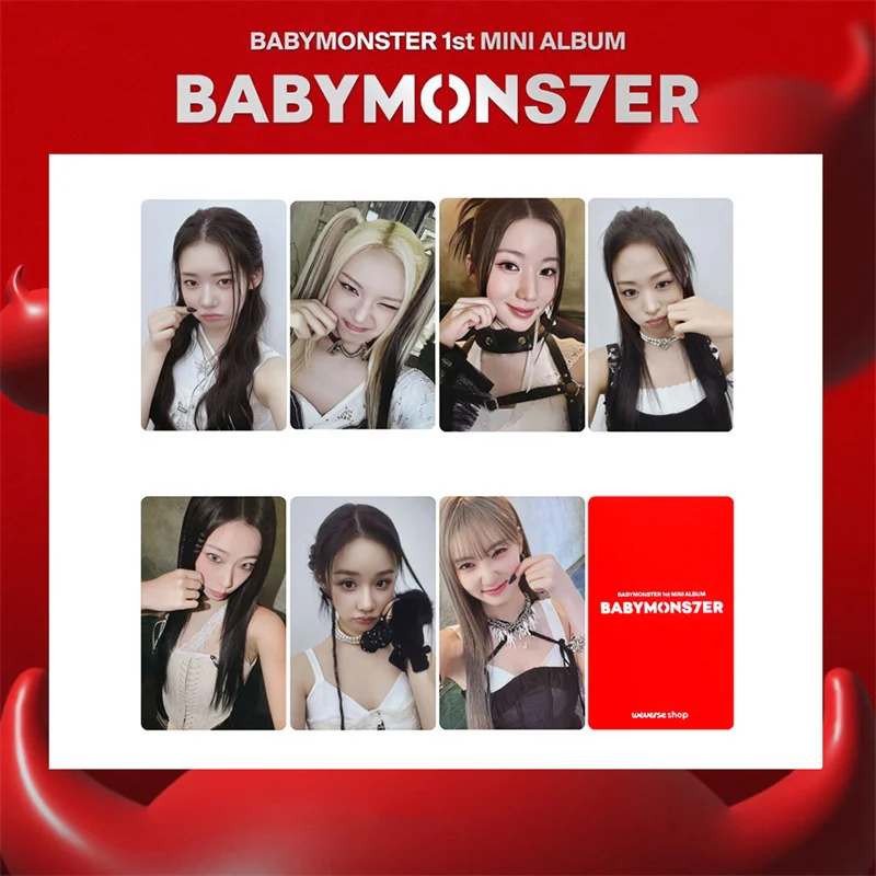

Коллекционные фотокарточки BABYMONSTER