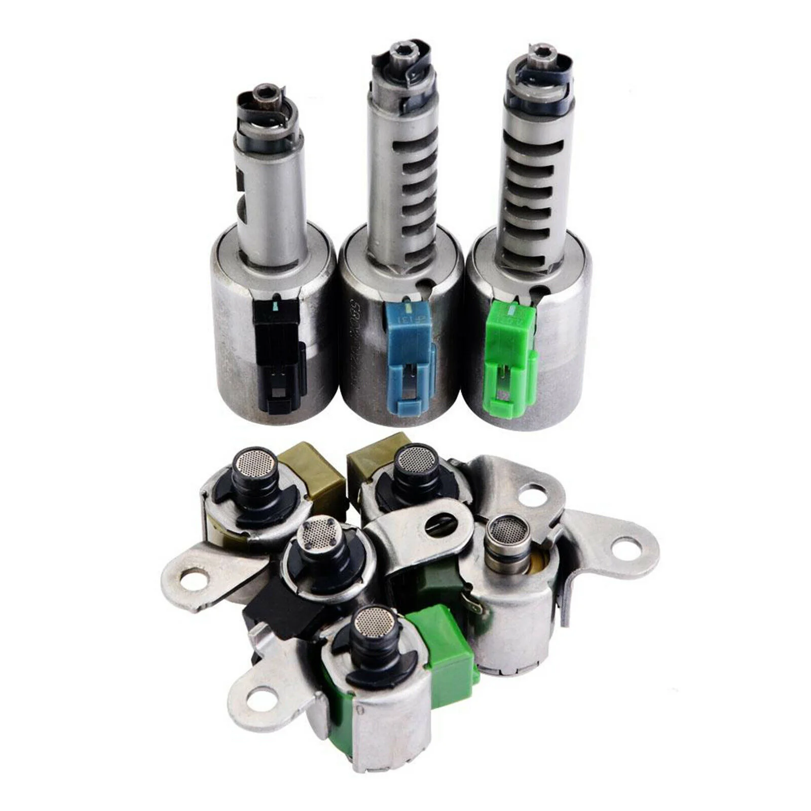 AW55-50SN AW55-51SN AF33-5 AW235 RE5F22A 8 шт. соленоиды коробки передач для Volvo Nissan Pontiac Chevrolet Renault Saab