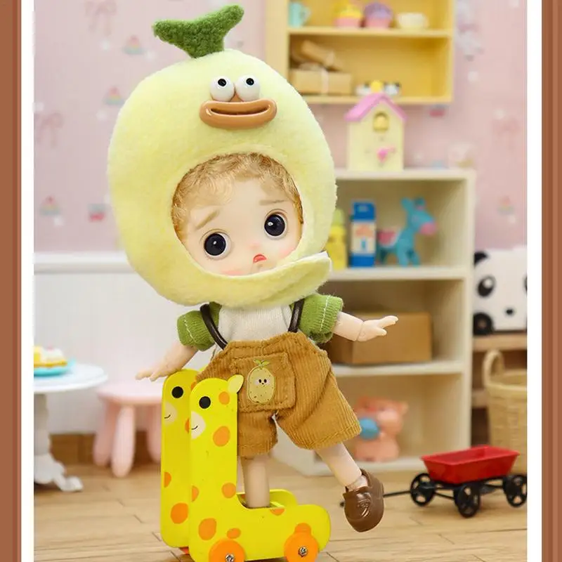 Овощная фигурка милые фигурки Коллекционная игрушка с одеждой настольная