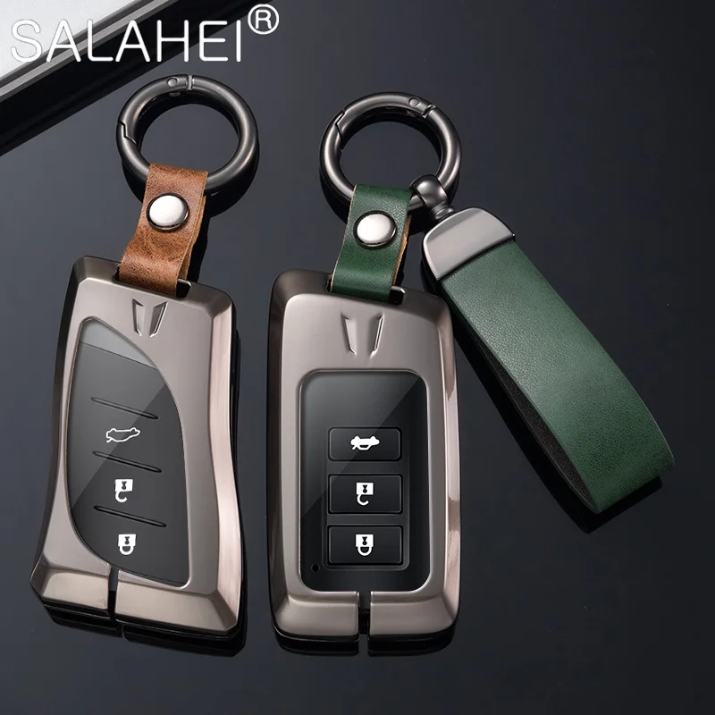 

Zinc Alloy Leather Car Key Case Cover For Lexus IS ES CT200H NX LX 250 300 350 450H 300H ES300h ES200 UX250h LS350 LS500h ES350