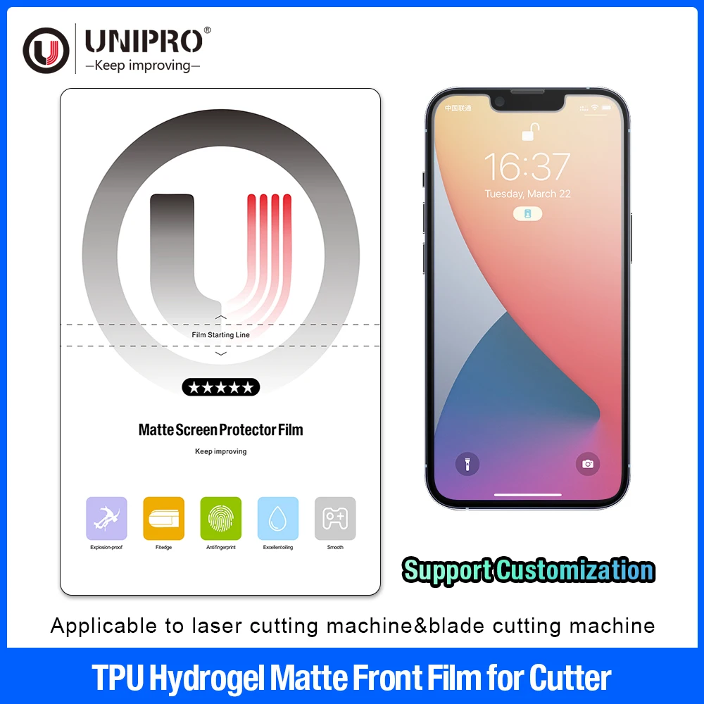 

Гибкая Гидрогелевая пленка из ТПУ для переднего стекла и задней крышки, 25/50 шт., защитная пленка для экрана, машина для резки листов