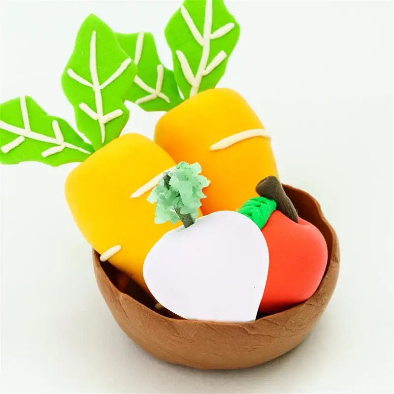 

10Pcs Simulation Mini Vegetables Miniature Food Models Dolly House Ornament