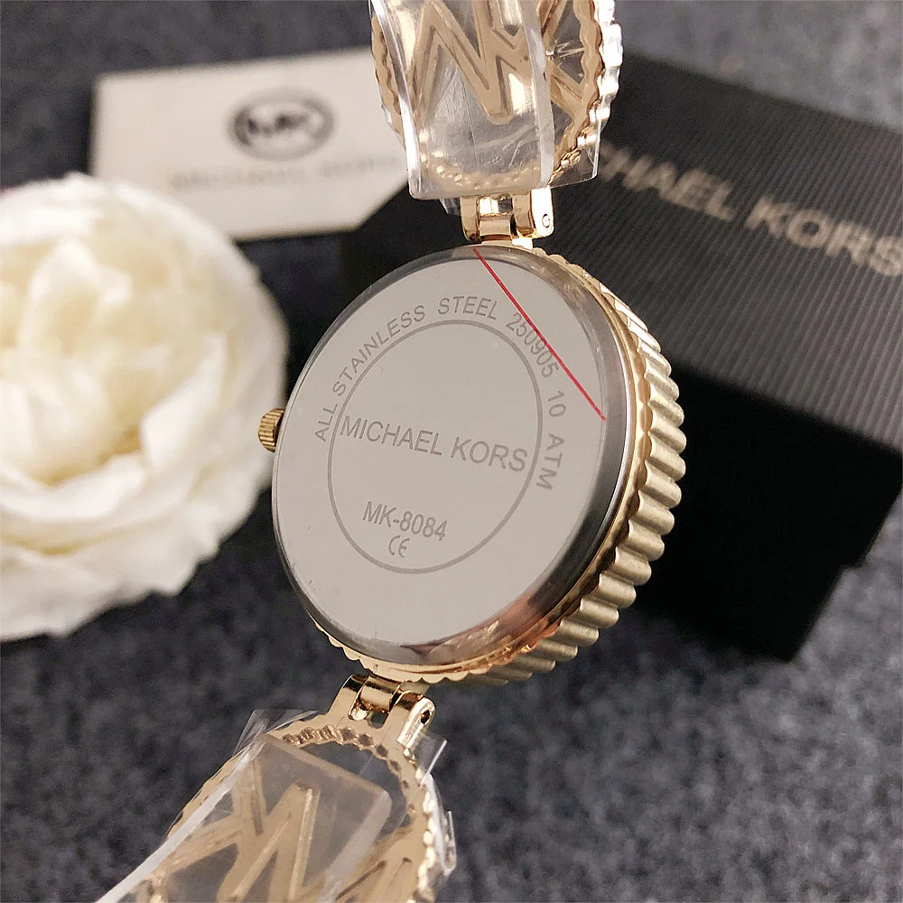 Фото Женские кварцевые часы Michael Kors 2026: повседневный минималистичный дизайн, модные деловые наручные часы, роскошный подарок для женщин №3