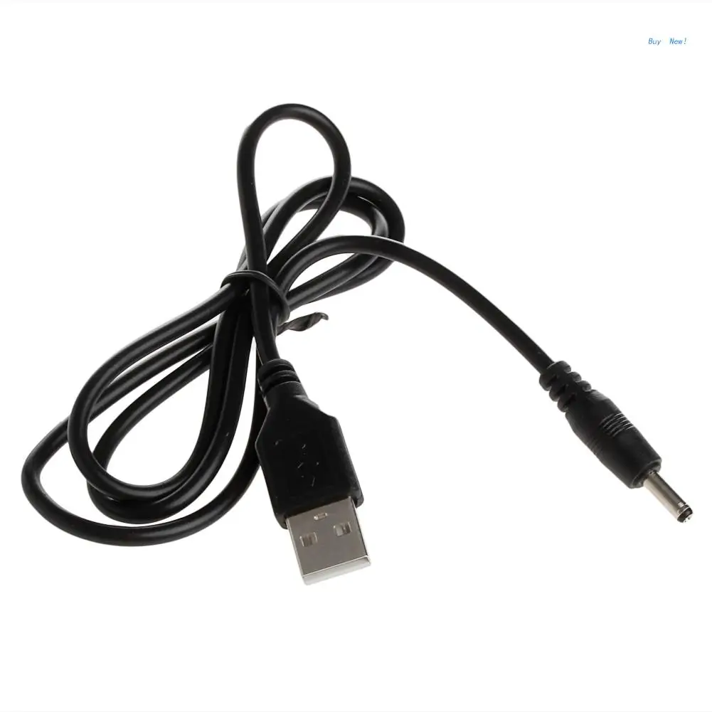 

USB to for Dc 3.5mm Charging Cord Power Cable for Desk Lamps Small Fans Power Ba