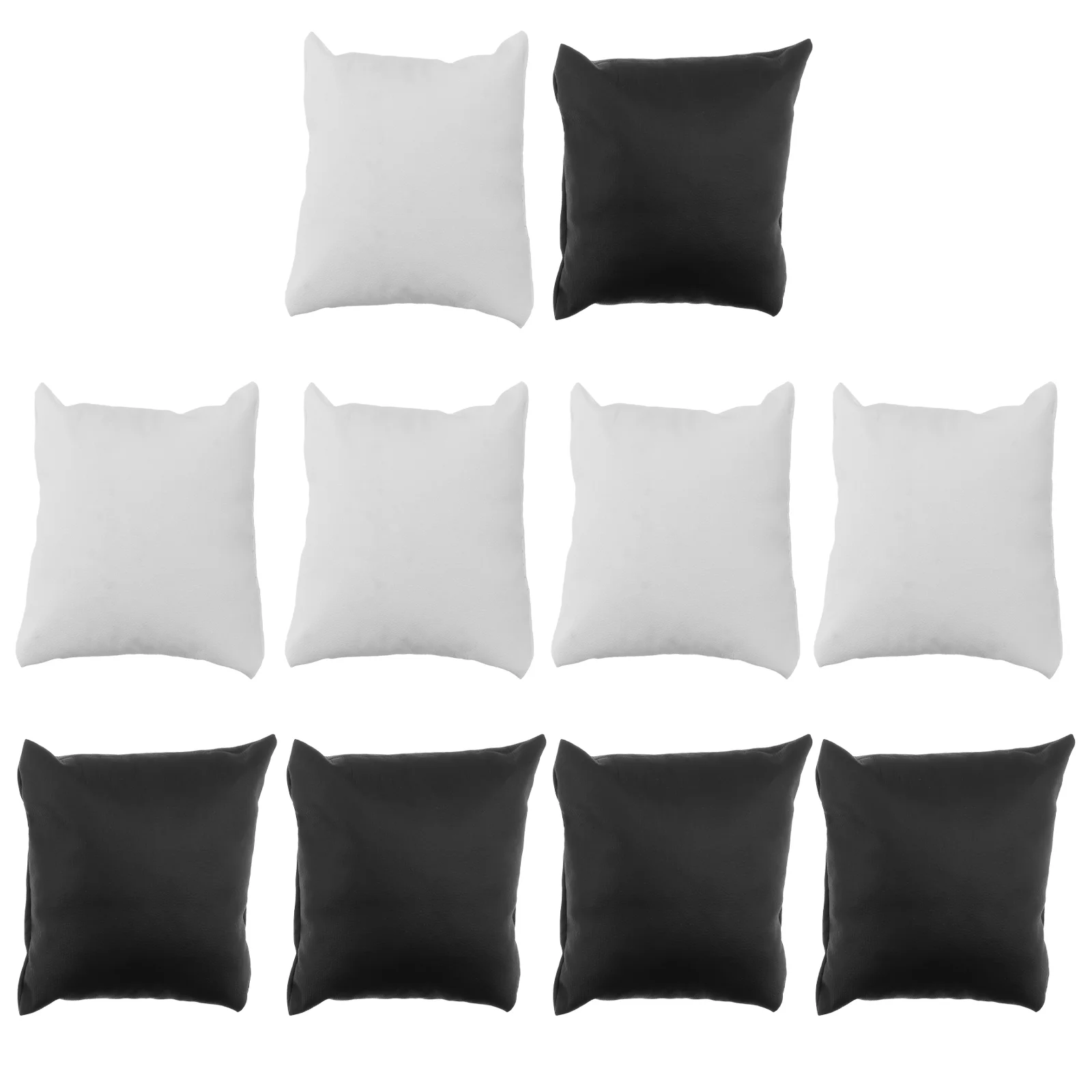 

Jewelry Pillow Displaywatch Bracelet Pillows Cushion Displays Ringholder Bearer Black Bracelets Boxes Selling Box Tray Cushions