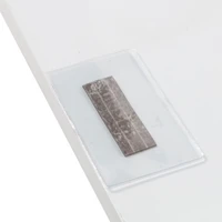a6 clear vinyl pouch sign holders with strong magnetic strips mountable to any flat metal surface