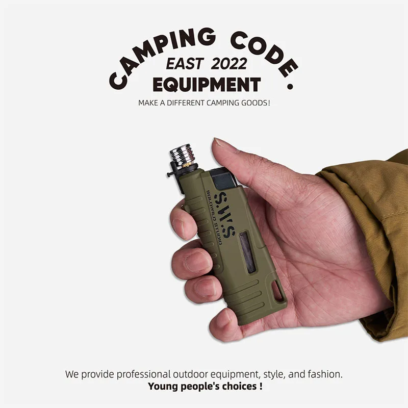 Зажигалки WELLHIKE ветрозащитная зажигалка для барбекю можно увидеть окно надувная