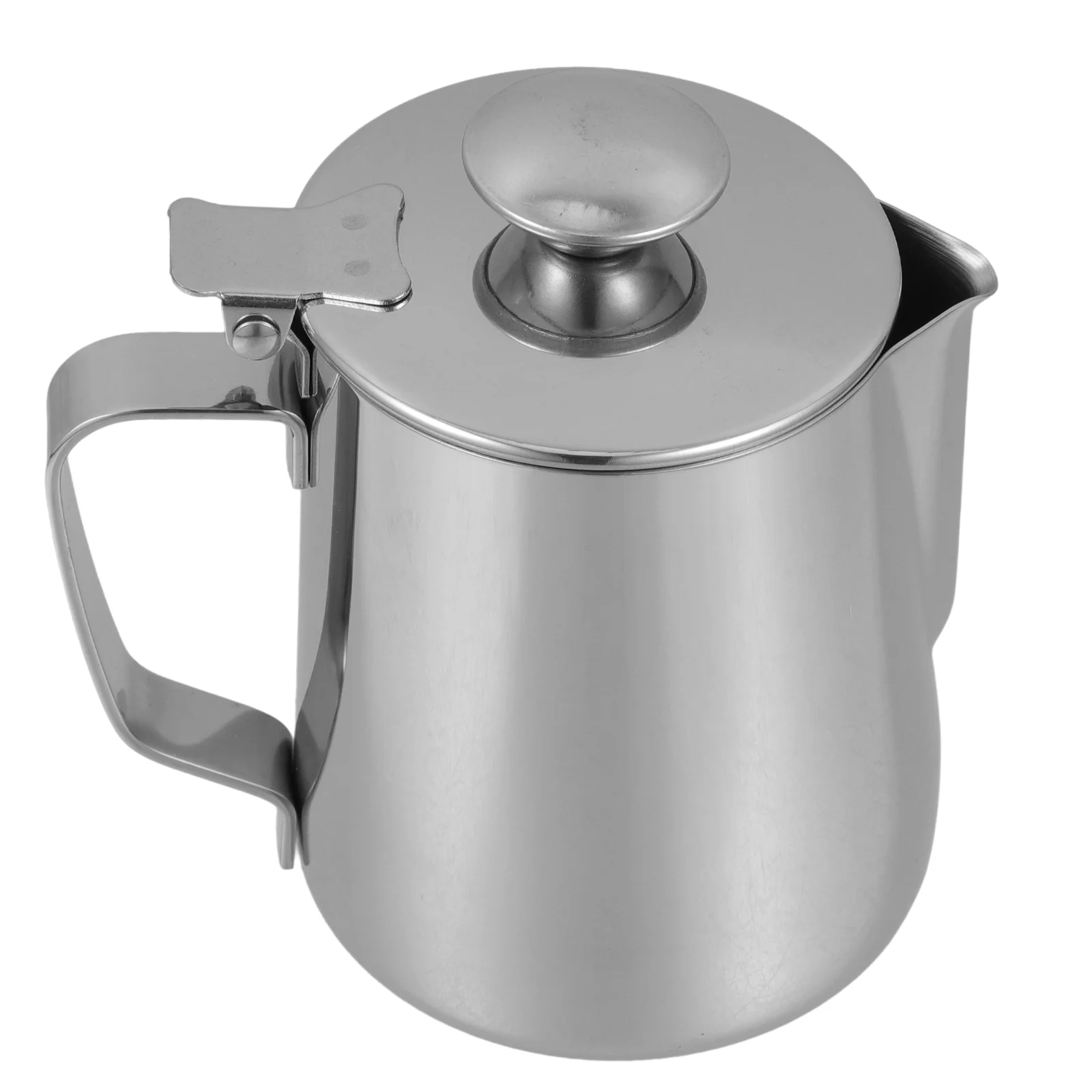 Утолщенная чашка из нержавеющей стали кофейная кружка с крышкой кувшин для латте